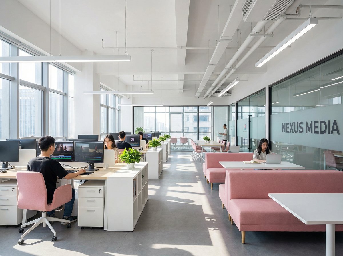 大象传媒传媒公司办公环境